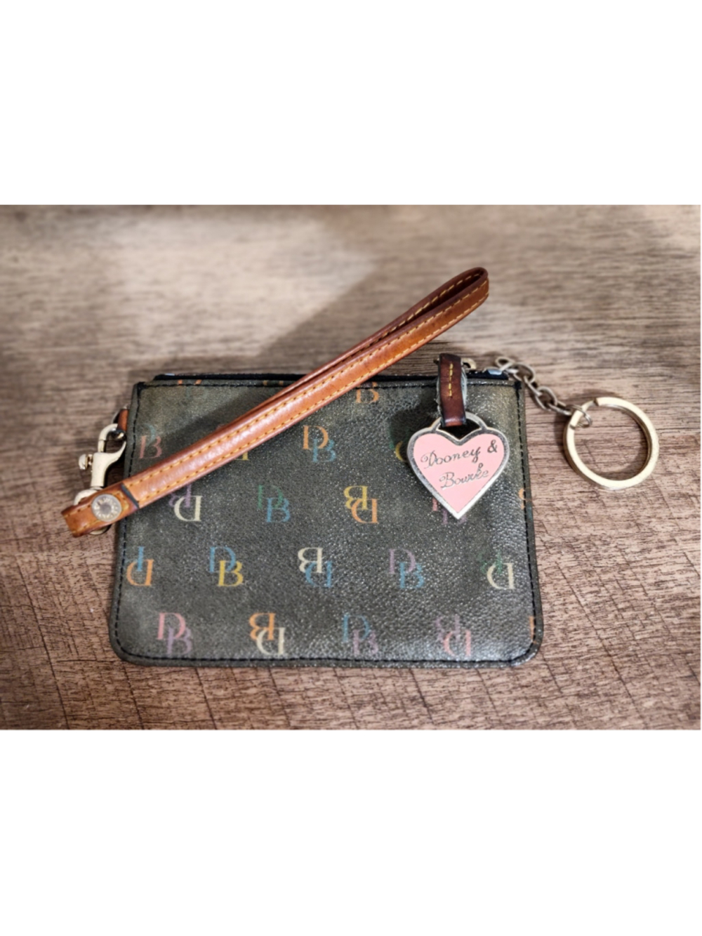 Women's Dooney & Bourke Wristlet One Size Black Multicolor